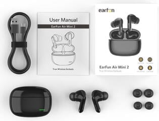 In-ear draadloze koptelefoon EarFun Air Mini 2 TW203B TWS black Black In-ear draadloze koptelefoon - 2