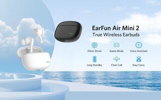 In-ear draadloze koptelefoon EarFun Air Mini 2 TW203B TWS black Black In-ear draadloze koptelefoon - 4