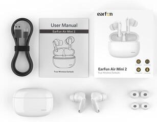 Drahtlose In-Ear-Kopfhörer EarFun Air Mini 2 TW203W TWS white White Drahtlose In-Ear-Kopfhörer - 2