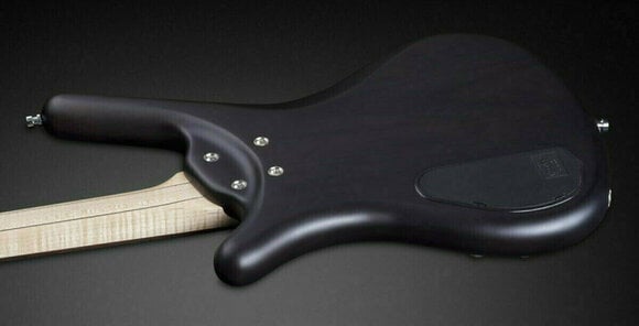 6-string Bassguitar Warwick RockBass Corvette Basic 8 Nirvana Black Transparent Satin - 3