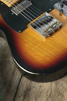 Guitare électrique Fender Special Edition Road Worn Hot Rod Telecaster MN 3-Tone Sunburst - 3