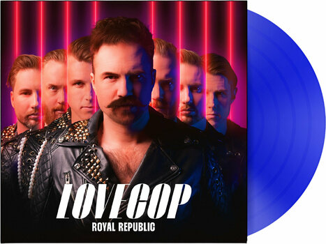 Vinylplade Royal Republic - LoveCop (Blue Transparent Coloured) (LP) - 2