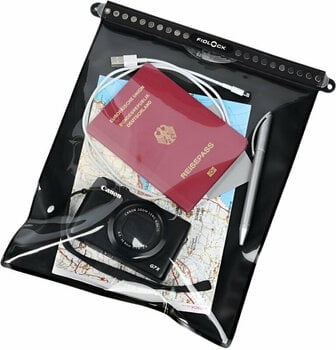 Waterproof Case Fidlock Hermetic Dry Bag Mega Transparent Black - 2