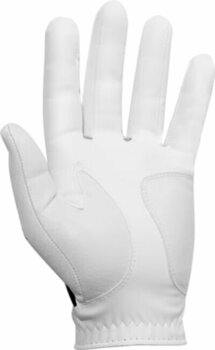 Rękawice Footjoy Weathersof Mens Golf Glove Regular LH White/Red L 2024 - 2