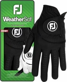 Γάντια Footjoy Weathersof Womens Golf Glove Regular LH Black M 2024 - 2