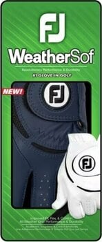 Handschuhe Footjoy Weathersof Womens Golf Glove Regular LH Navy L 2024 - 3
