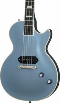 Elektrische gitaar Epiphone Jared James Nichols Blues Power Les Paul Custom Aged Pelham Blue - 4