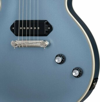 Guitare électrique Epiphone Jared James Nichols Blues Power Les Paul Custom Aged Pelham Blue - 5