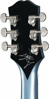 Guitarra elétrica Epiphone Jared James Nichols Blues Power Les Paul Custom Aged Pelham Blue - 7