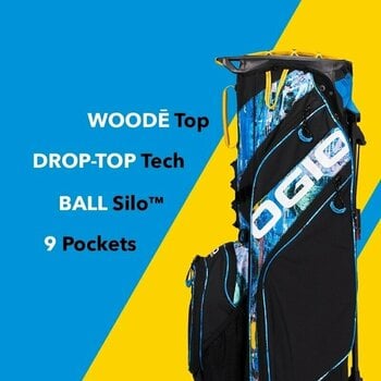 Borsa da golf Stand Bag Ogio All Elements Hybrid Tiger Swirl Borsa da golf Stand Bag - 8