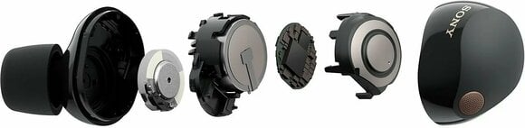 Wireless In-ear headphones Sony WF-1000XM5 Black Wireless In-ear headphones - 6