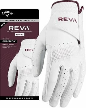 Gloves Callaway Reva Womens Golf Glove Eggplant RH S - 3