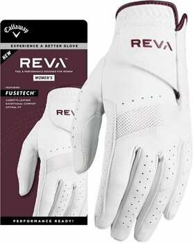 Gloves Callaway Reva Womens Golf Glove Eggplant RH L - 3