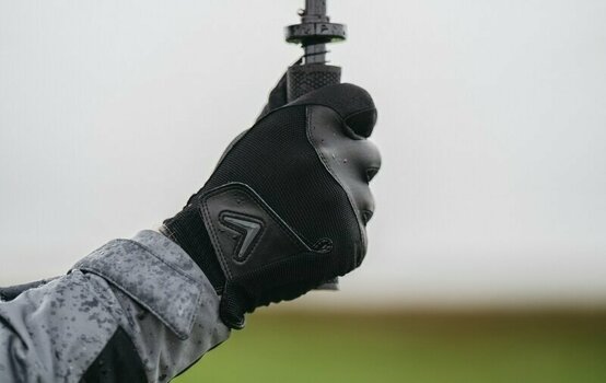 Handschuhe Callaway Rain Spann Mens Golf Gloves Pair Black S - 9