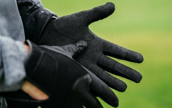 Gloves Callaway Rain Spann Mens Golf Gloves Pair Black S - 11