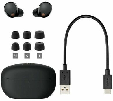 Wireless In-ear headphones Sony WF-1000XM5 Black Wireless In-ear headphones - 7