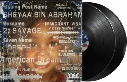 Vinyl Record 21 Savage - American Dream (2 LP) - 2