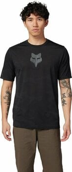 Odzież kolarska / koszulka FOX Ranger TruDri Short Sleeve Jersey Black L - 3