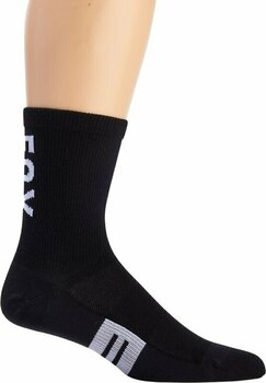 Kolesarske nogavice FOX 6" Flexair Merino Socks Black L/XL Kolesarske nogavice - 2