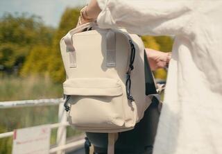Cykelryggsäck och tillbehör Urban Iki Kids Backpack Inaho Beige Ryggsäck - 3