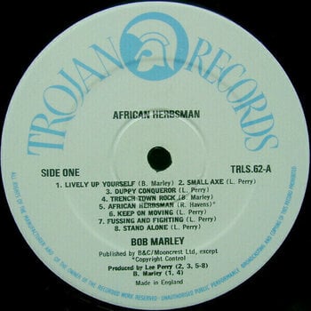 Vinyl Record Bob Marley - African Herbsman (LP) - 2