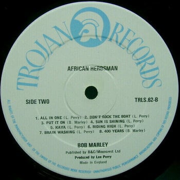 Vinyl Record Bob Marley - African Herbsman (LP) - 3