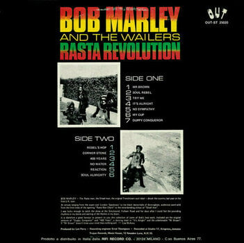 Vinyl Record Bob Marley - Rasta Revolution (LP) - 4