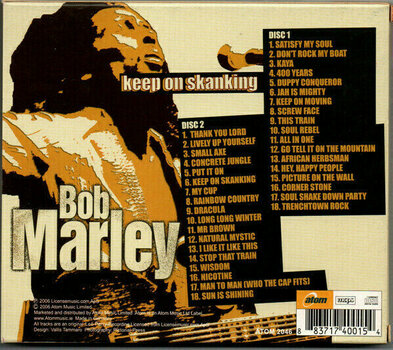 Zenei CD Bob Marley - Keep On Skanking (2 CD) - 4