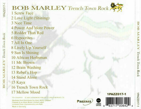 Musik-CD Bob Marley - Trench Town Rock (CD) - 3