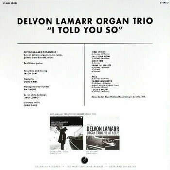 Δίσκος LP Delvon Lamarr Organ Trio - I Told You So (LP) - 4