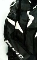 Rev'it! Hyperspeed Pro Black/White 52 Leren jas
