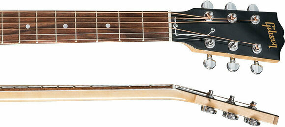 Guitare Dreadnought acoustique-électrique Gibson J-45 Walnut Burst AG - 3