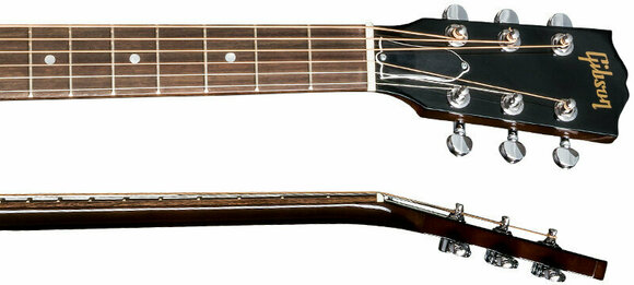Elektroakustická gitara Dreadnought Gibson J-15 Burst - 3
