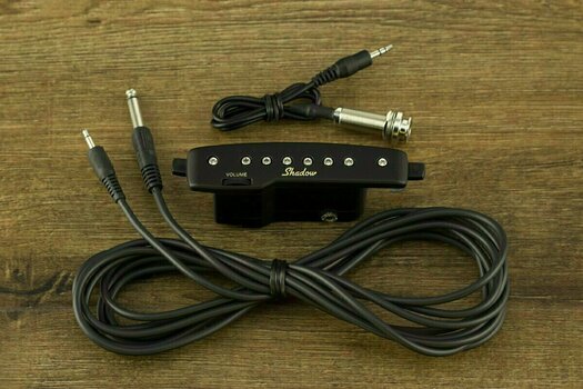 Tonabnehmer für Akustikgitarre Shadow SH-145BL Schwarz - 2