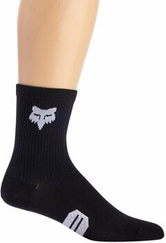 Cyklo ponožky FOX 6" Ranger Socks Black L/XL Cyklo ponožky - 2
