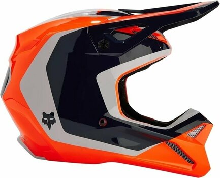 Kask FOX V1 Nitro Helmet Fluorescent Orange L Kask - 2