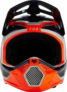 Kask FOX V1 Nitro Helmet Fluorescent Orange L Kask - 3