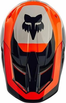 Kask FOX V1 Nitro Helmet Fluorescent Orange L Kask - 4
