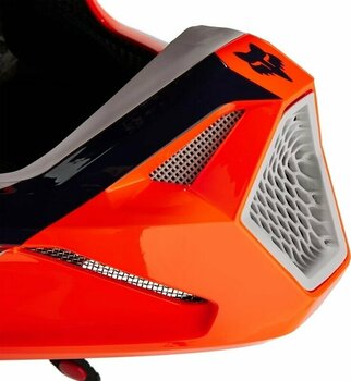 Čelada FOX V1 Nitro Helmet Fluorescent Orange XL Čelada - 8