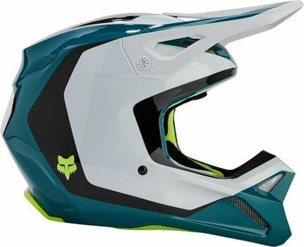 Helm FOX V1 Nitro Helmet Maui Blue S Helm - 2