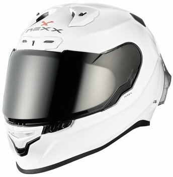 Helmet Nexx X.R3R Plain White 2XL Helmet - 2