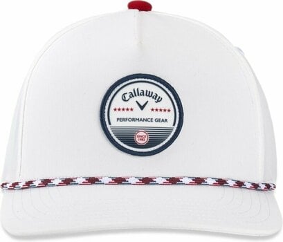 Kape Callaway Bogey Free Mens Cap White/Red/Navy - 2