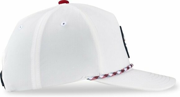 Mütze Callaway Bogey Free Mens Cap White/Red/Navy - 4