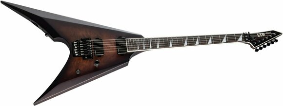 Elektromos gitár ESP LTD Arrow-1000 QM Dark Brown Sunburst - 3