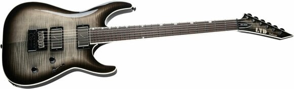 Elektrisk gitarr ESP LTD MH-1000 Evertune FM Charcoal Burst - 3