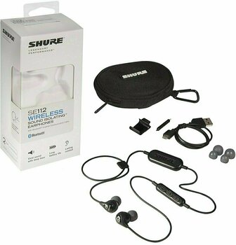 Безжични In-ear слушалки Shure SE112-BT1 Cив - 4
