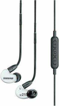 Trådløse on-ear hovedtelefoner Shure SE215-BT1 hvid - 2