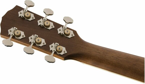Elektroakustinen kitara Fender PM-TE Travel All-Mahogany Natural - 6