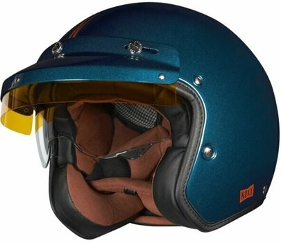 Helm Nexx X.G30 Lagoon Black/Gold S Helm - 2