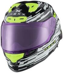 Capacete Nexx X.R3R Glitch Racer Blue Neon L Capacete - 2